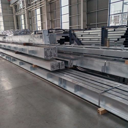 Dairy Barn Steel Frame Fabrication Weather Resistant