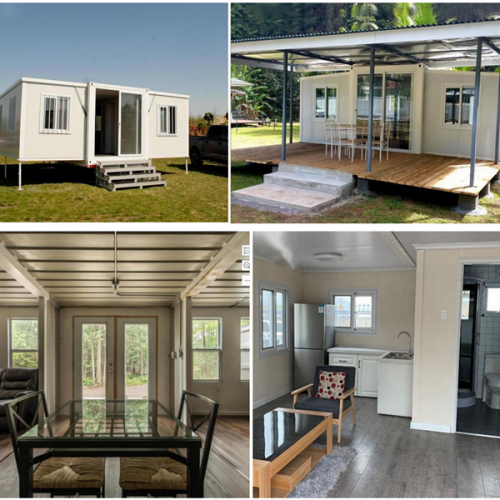 Double-wing Expandable Container House