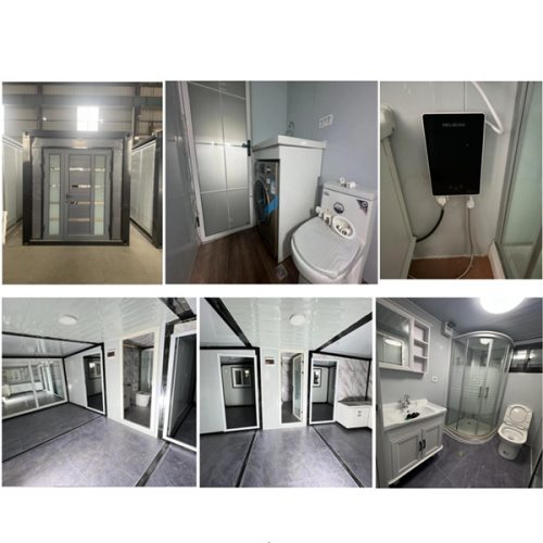 Double-wing Foldable Container House